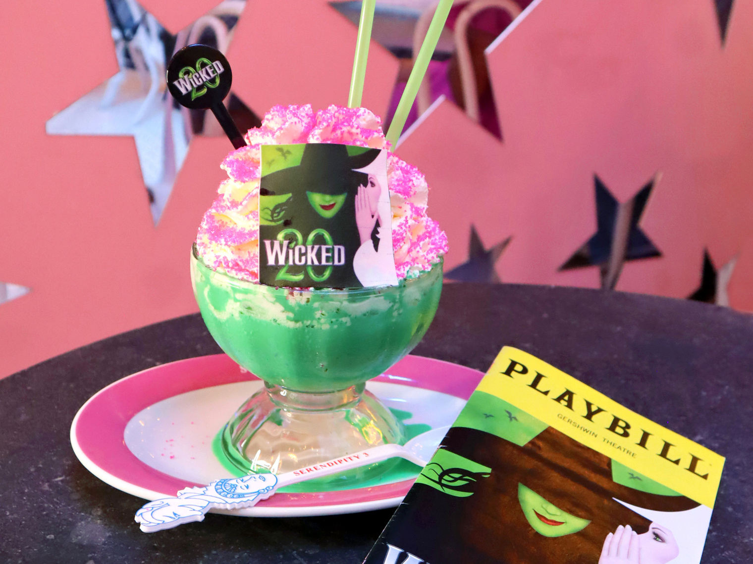 Lead image for the article Celebrate <i>Wicked</i>'s 20th Anniversary on Broadway