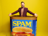 Ensemble member Michael Fatica with Spam.