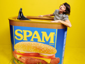 Kate Micucci, connoisseur of Spam and Spam-related products.