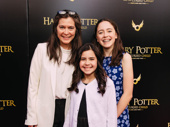 Director Diane Paulus and her daughters are all smiles for Harry Potter and the Cursed Child.