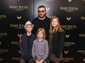 Liev Schreiber and his family are ready for a day of Harry Potter and the Cursed Child.